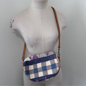 Vintage T. Cappelli Crossbody Handbag Bag ~ Y2K 90βs Retro Boho Bohemian Aztec